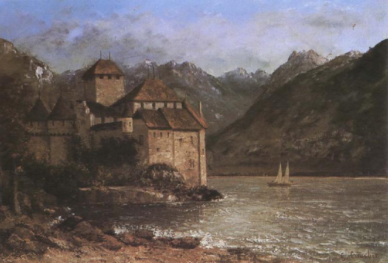 Gustave Courbet Castle oil painting image